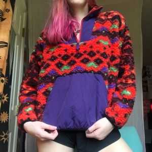 urban outfitters fuzzy pullover!
